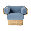94128 GUBI BASKET LOUNGE CHAIR