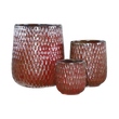 OXBLOOD CACHE-POT