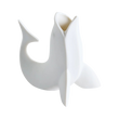 95085 JONATHAN ADLER FISH VASE H.10,8CM