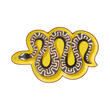 95087 JONATHAN ADLER SNAKE TRINKET TRAY