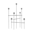 96141 FERM LIVING ELYSIA CANDELABRO