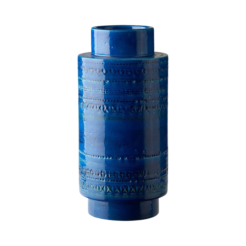 35760 Bitossi RIMINI BLU Vase H.34cm