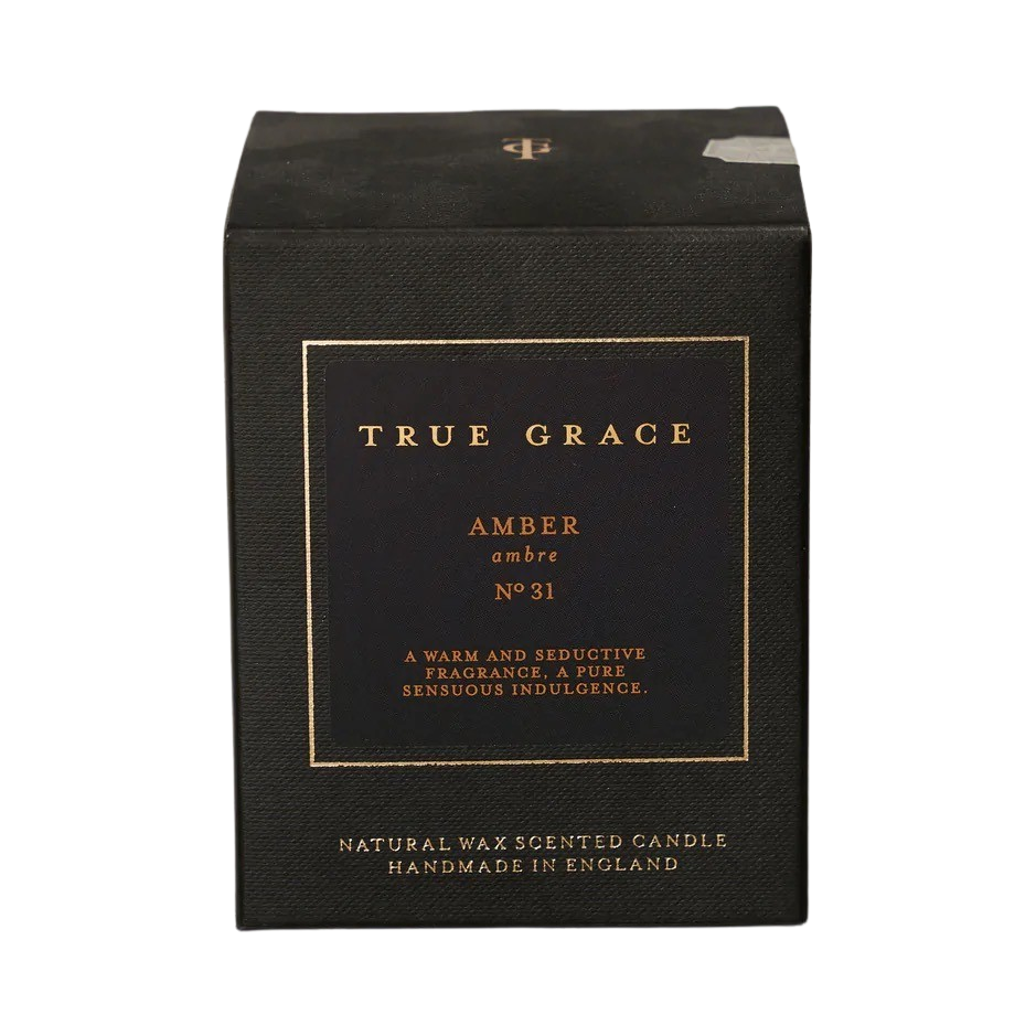 71335 True Grace MANOR "Amber" scented candle