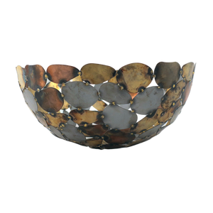 75624 METALLI Decorative bowl Diam.36cm
