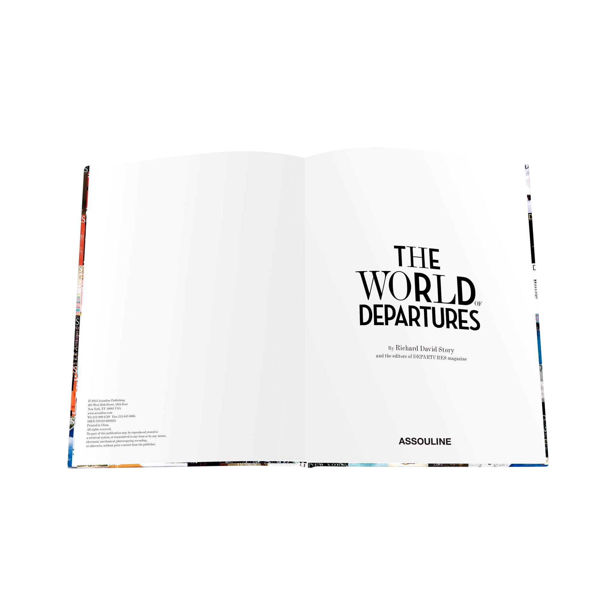 83370 Assouline The World of Departures Book