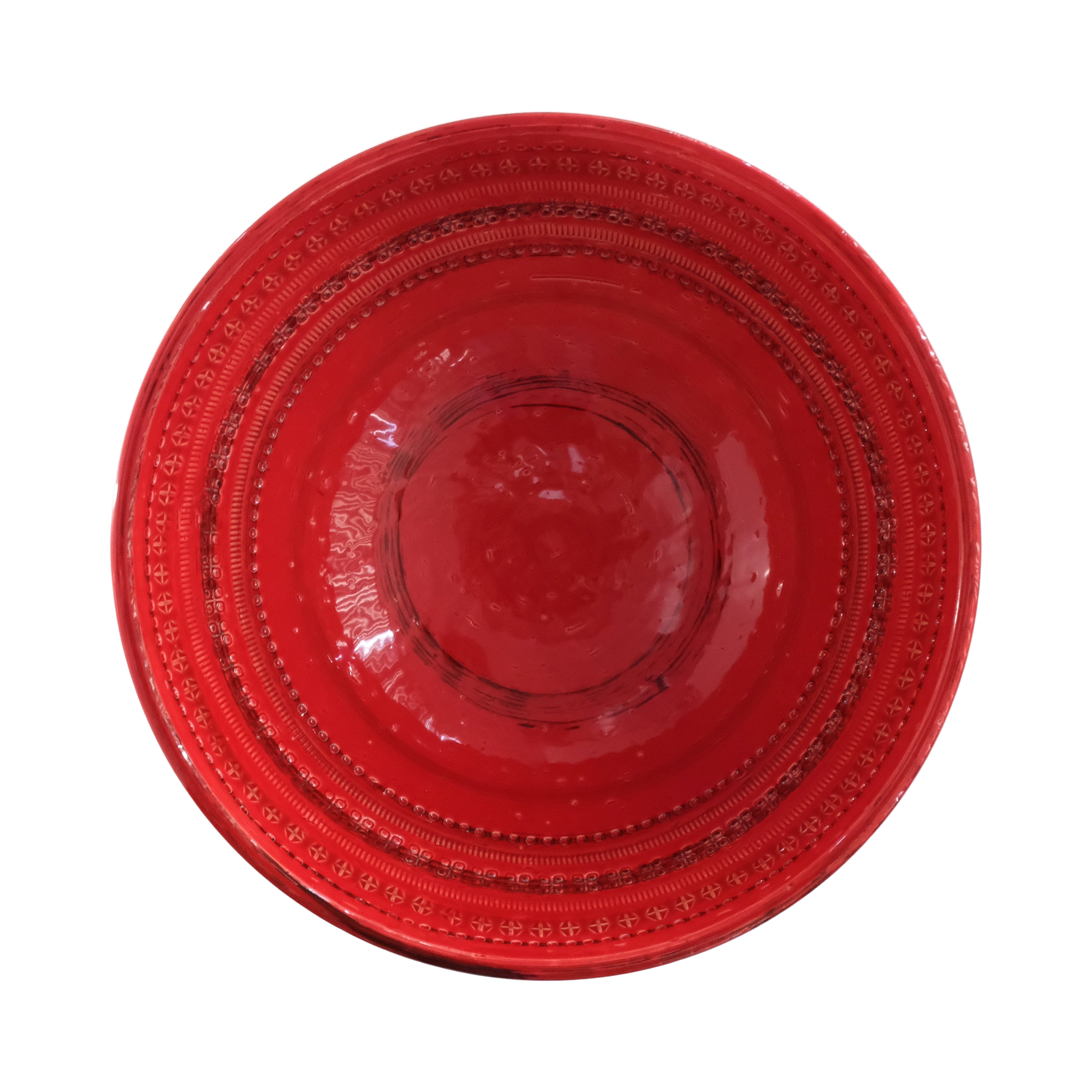 85806 Bitossi RIMINI ROSSO Decorative bowl Diam.33,5cm