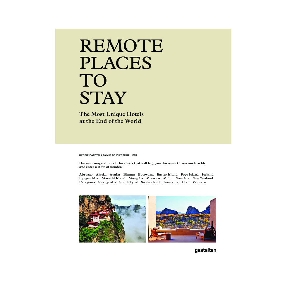 85940 Gestalten Remote Places to Stay Coffee table book