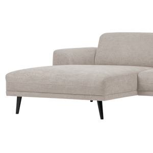 86454 GARBER Sofa with left chaise longue
