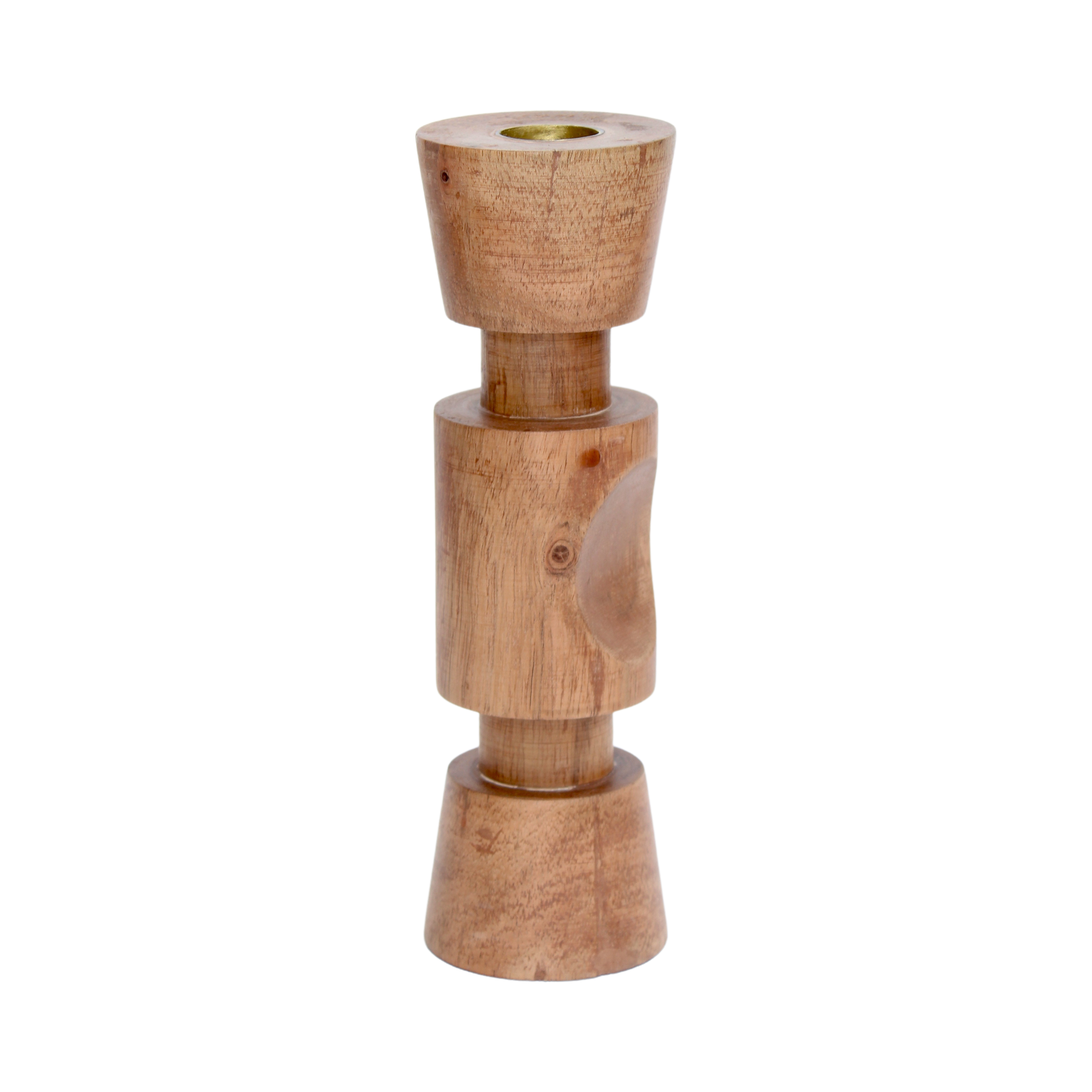 86547 WOODMAN CANDLE HOLDER