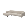 86930 BRIXEN Sofa with chaise-longue on the left