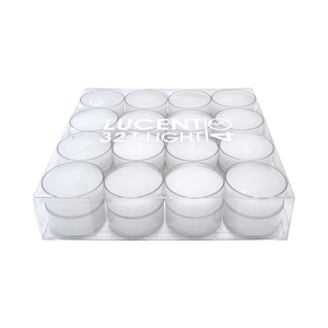 87197 LUCENT SET OF 32 TEALIGHTS