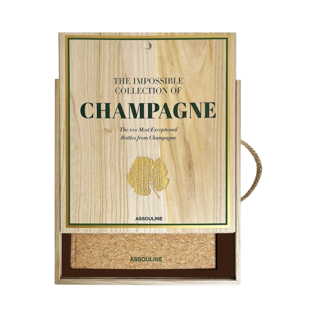 88764 Assouline Ther Impossible Collection of Champagne Coffee table book