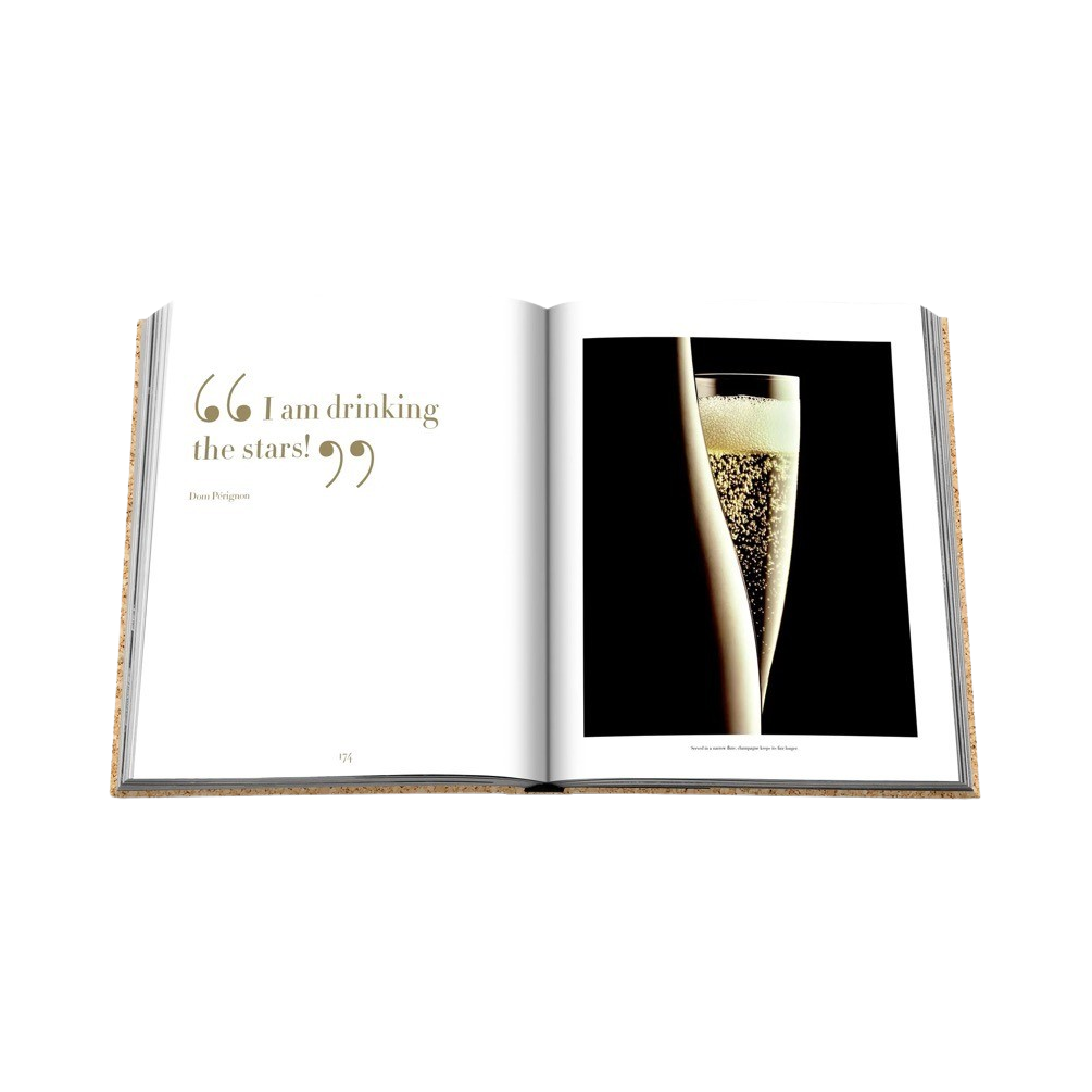 88764 ASSOULINE THER IMPOSSIBLE COLLECTION OF CHAMPAGNE COFFEE TABLE BOOK