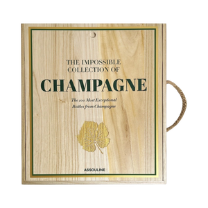 88764 Assouline Ther Impossible Collection of Champagne Coffee table book