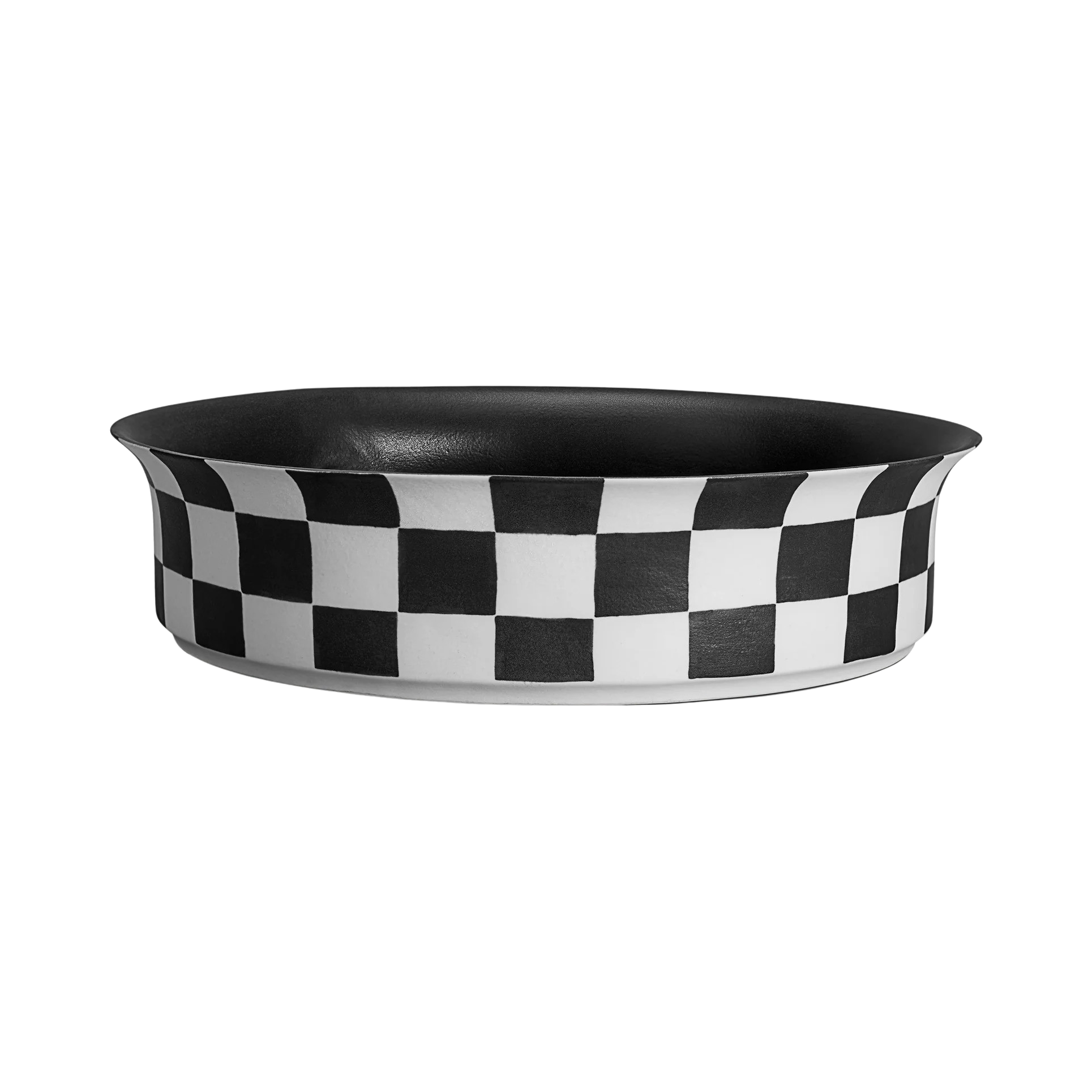 89263 L'Objet DAMIER Decorative bowl Diam.37cm