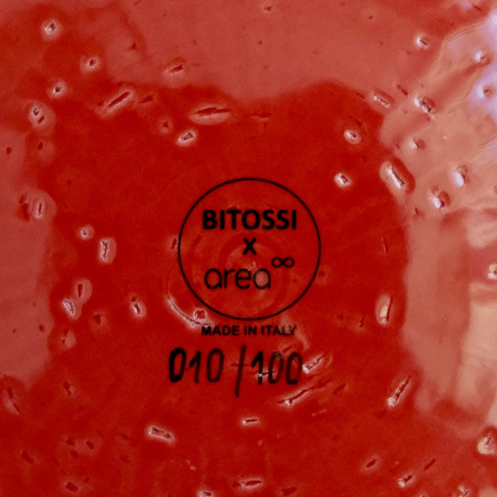 85804 Bitossi RIMINI ROSSO Vase H.41cm